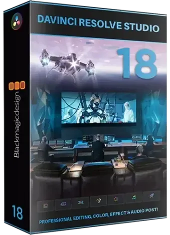 Иконка Blackmagic Design DaVinci Resolve Studio 18.1 Build 16 [Multi Ru]