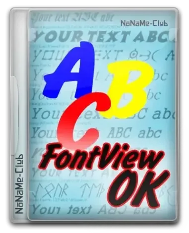 Иконка FontViewOK 8.21 + Portable [Multi Ru]