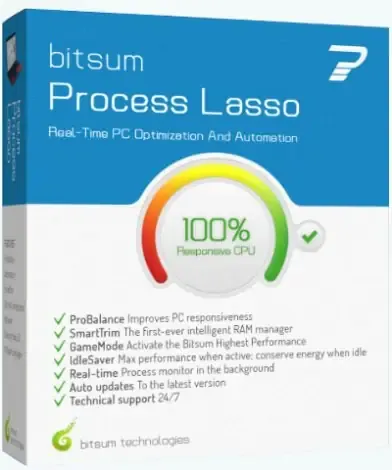 Иконка Process Lasso Pro 9.0.0.574 (2019) PC RePack & Portable by D!akov