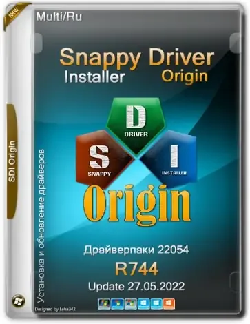 Иконка Snappy Driver Installer Origin R744 Драйверпаки 22.05.4 [Multi Ru]