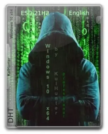 Иконка Windows 10 (v21h2) x64 PRO by KulHunter v1 (esd) [En]